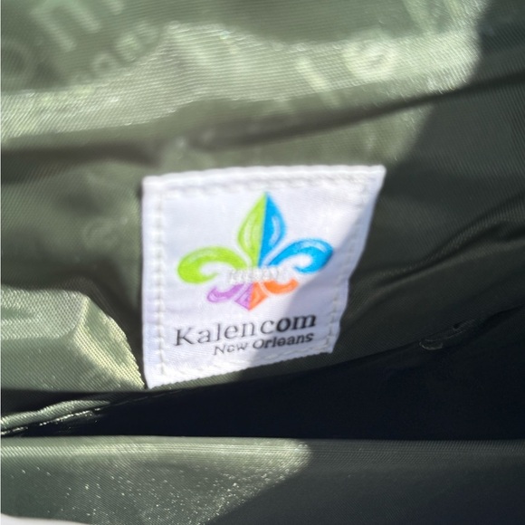 NWT Kalencom New Orleans Camo Diaperbag/Messenger Bag. Daddy Diaper Bag - Picture 4 of 16
